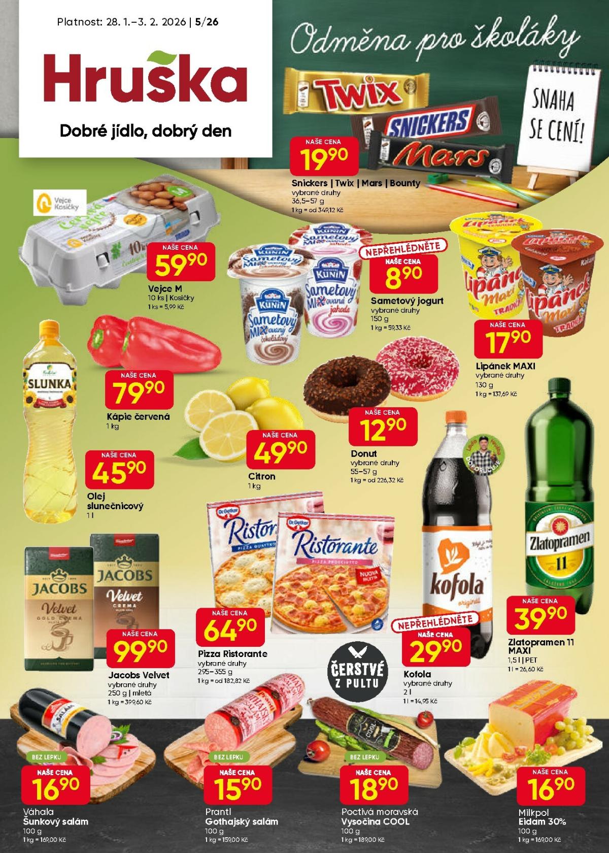 Hruška leták platný od 28.01. do 03.02.