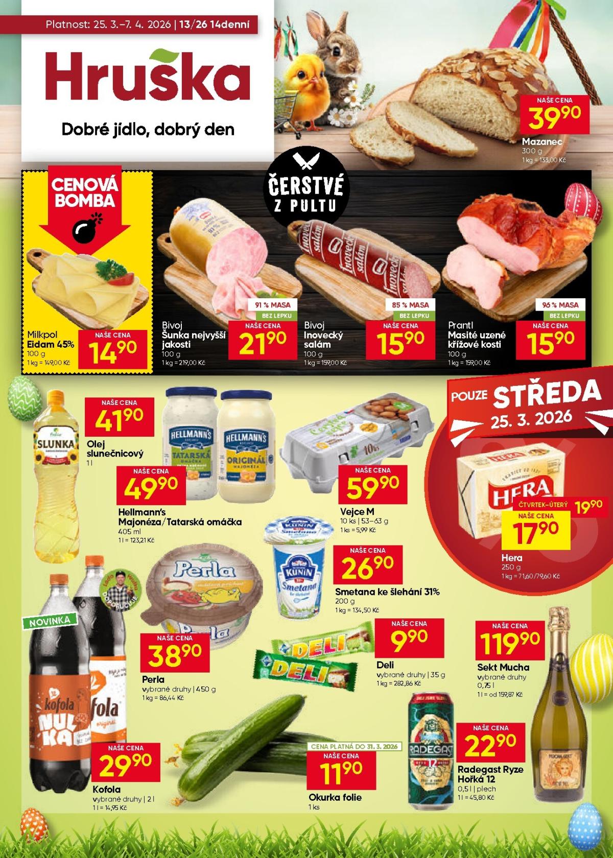 Hruška leták platný od středy 25.03.2026 do úterý 07.04.2026