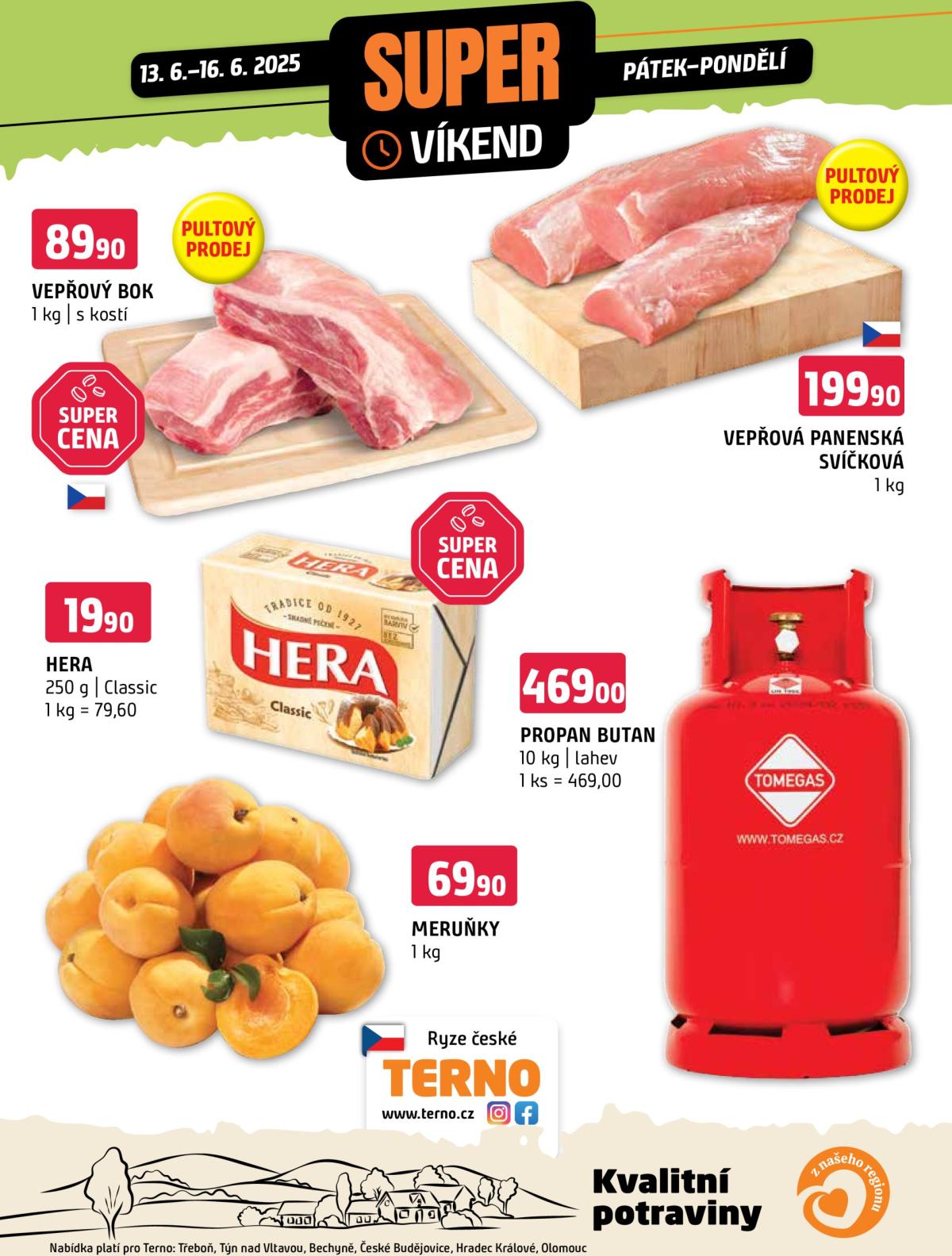 Leták Terno - Super víkend od 13.06. do 16.06.