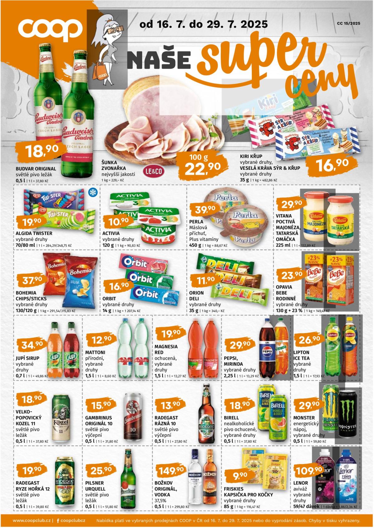 Leták Terno - Super ceny od 16.07. do 29.07.