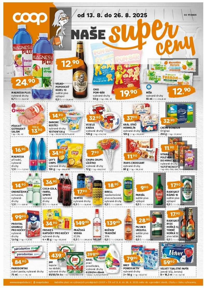 Leták Terno - Super ceny od 13.08. do 26.08.