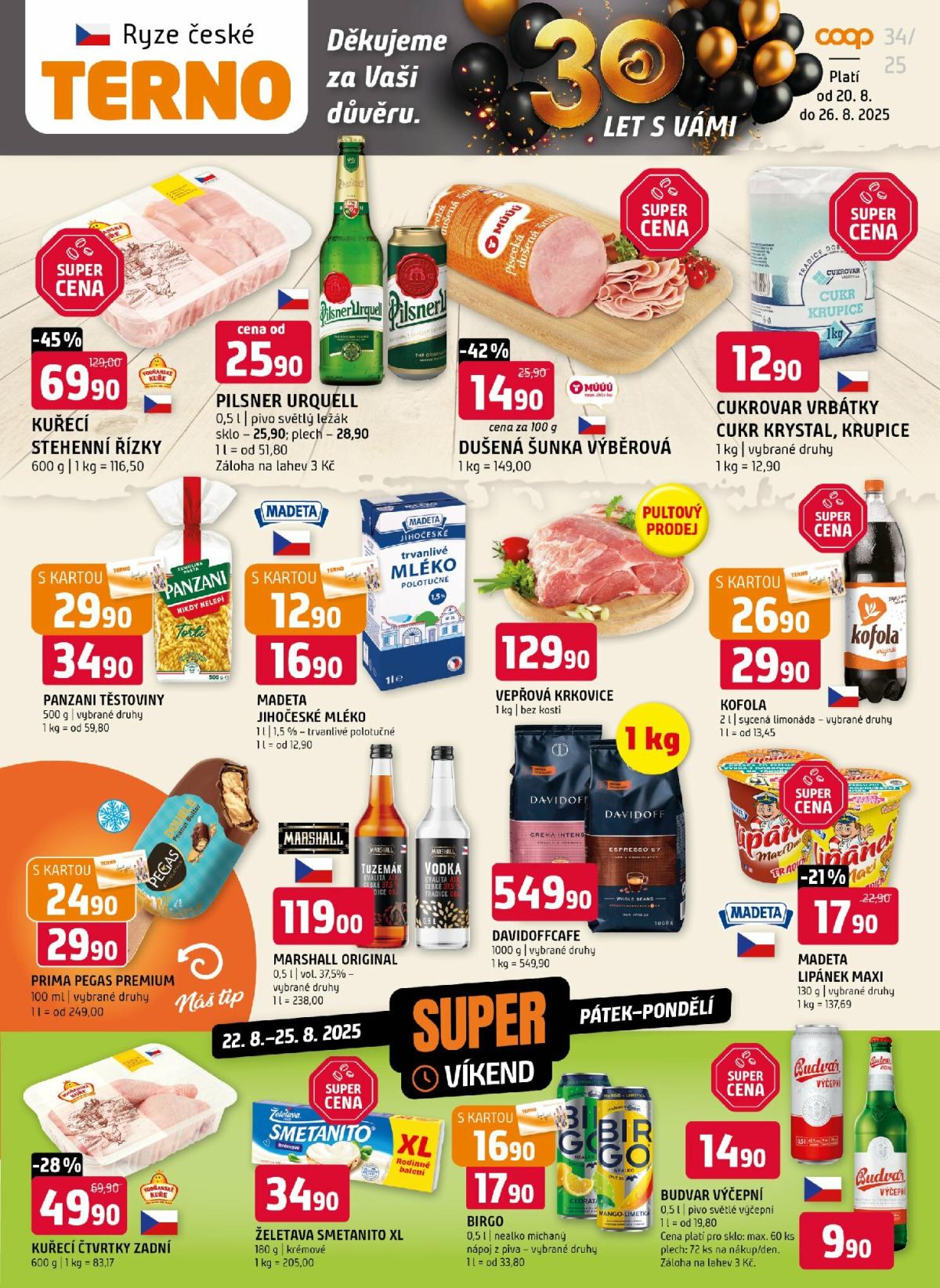 Leták Terno od 20.08. do 26.08.