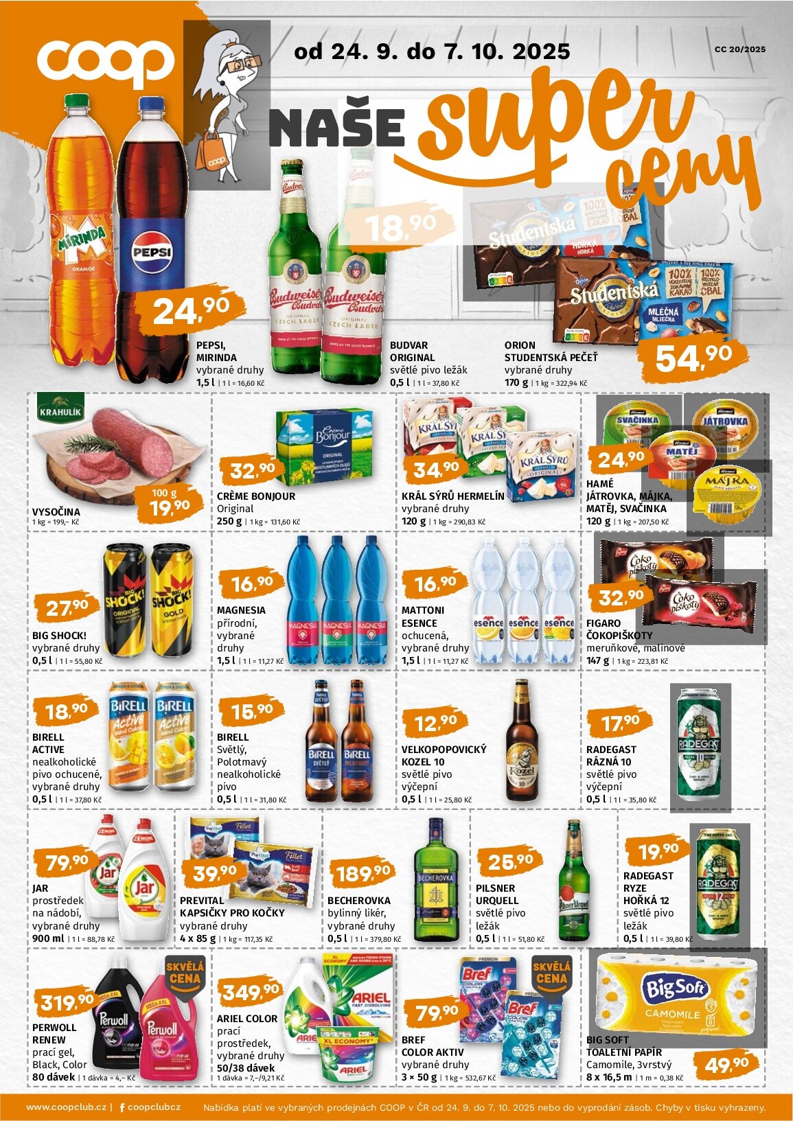 Leták Terno - Super ceny od 24.09. do 07.10.