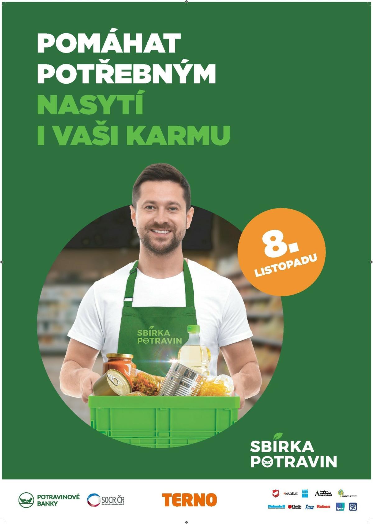 Aktuální leták Terno - Sbírka potravin od 08.11. do 08.11.