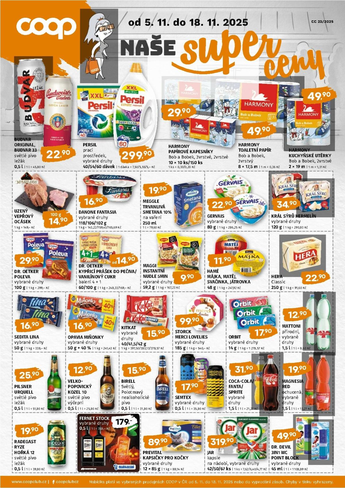 Aktuální leták Terno - Super ceny od 05.11. do 18.11.