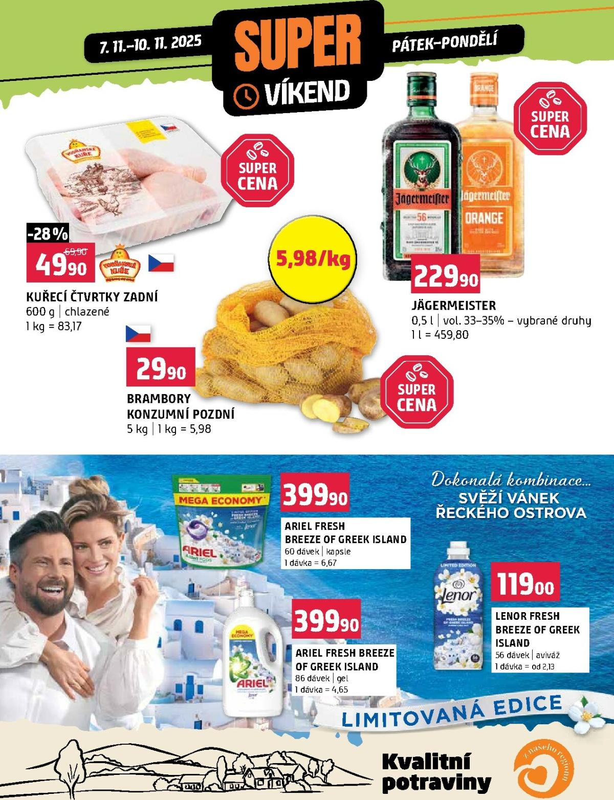 Aktuální leták Terno - Super víkend od 07.11. do 10.11.