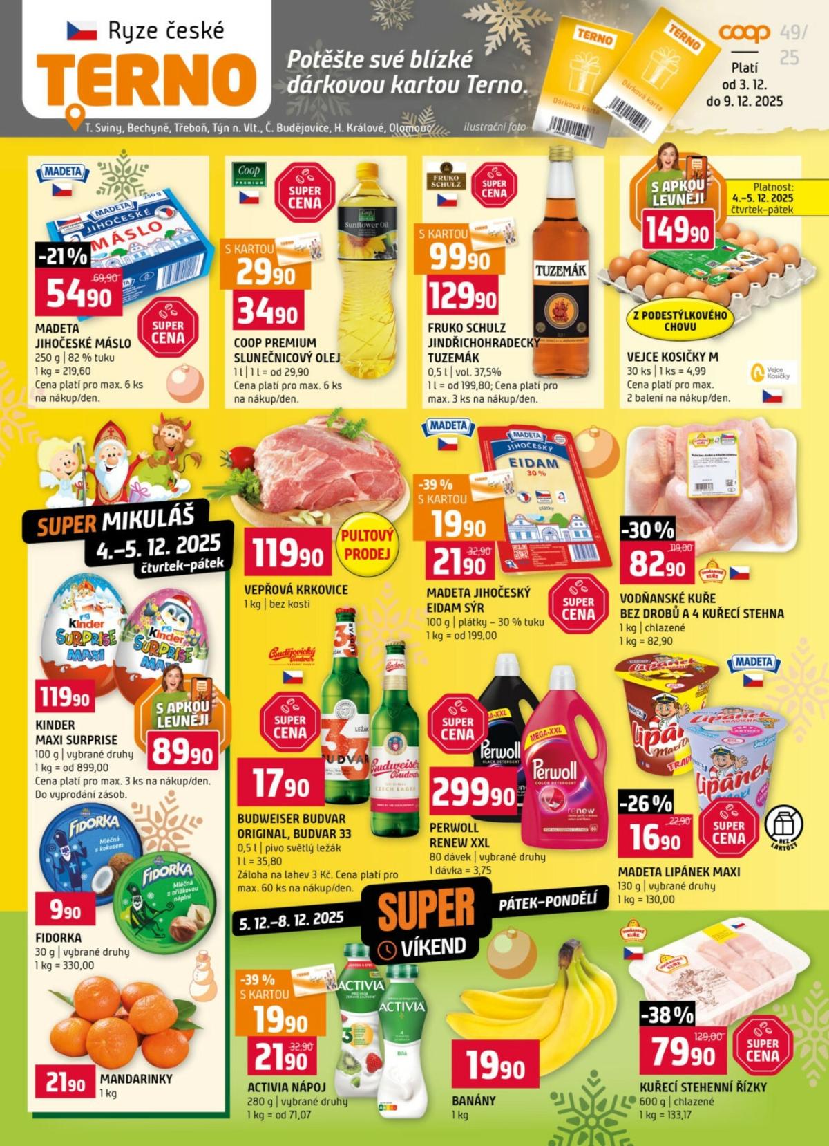 Aktuální leták Terno od 03.12. do 09.12.