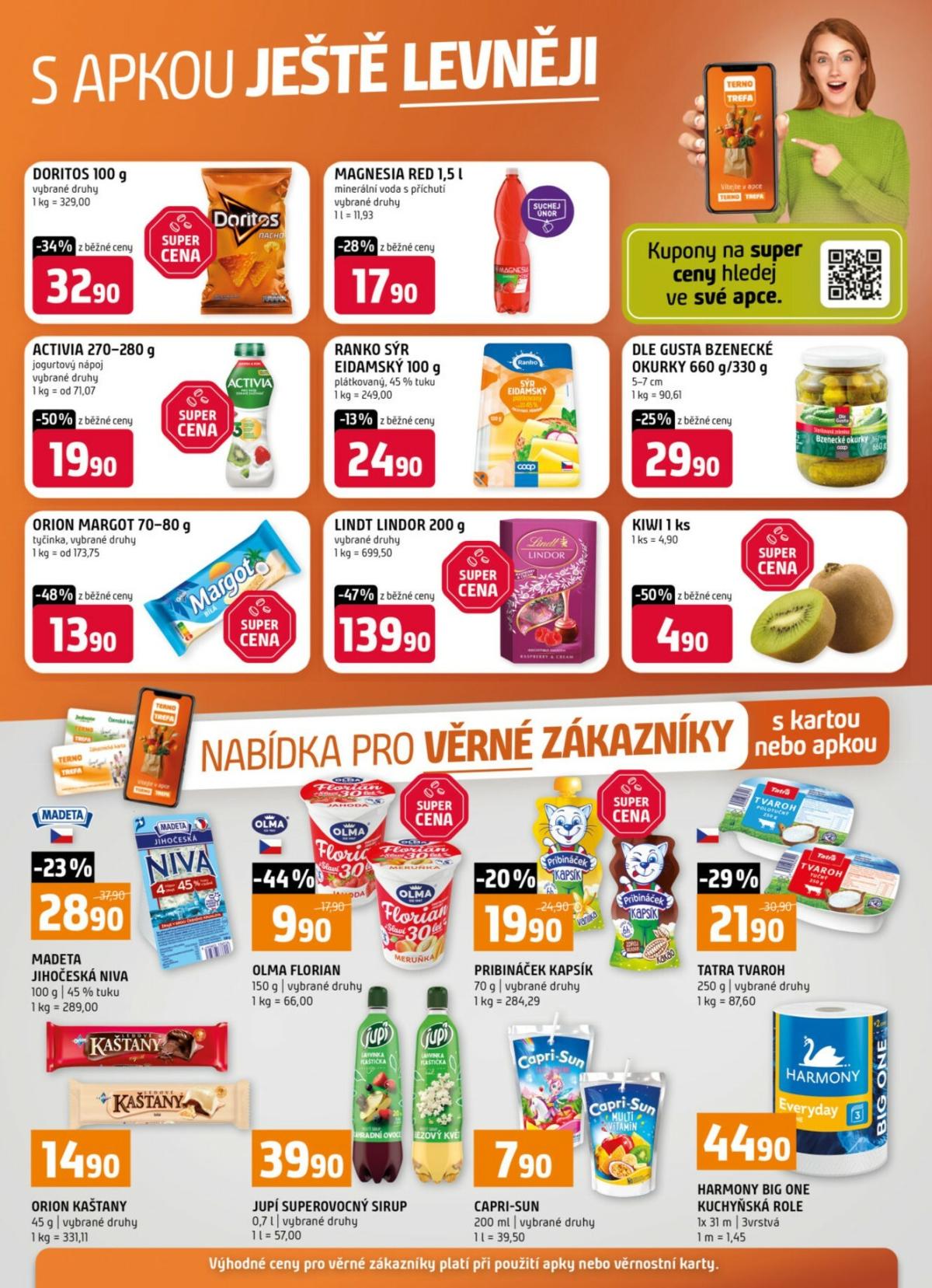 Terno - S apkou ještě levněji leták platný od středy 11.02.2026 do úterý 17.02.2026