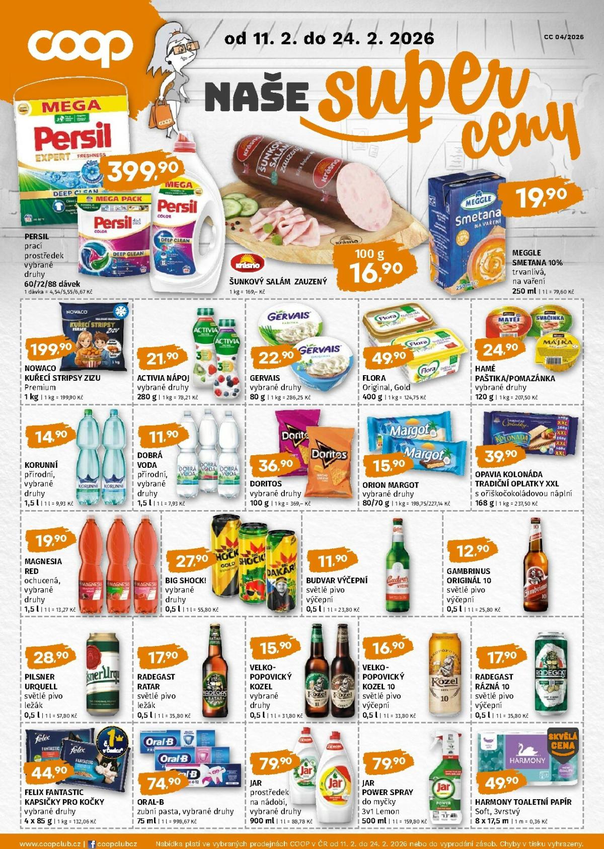 Terno - Super ceny leták platný od středy 11.02.2026 do úterý 24.02.2026