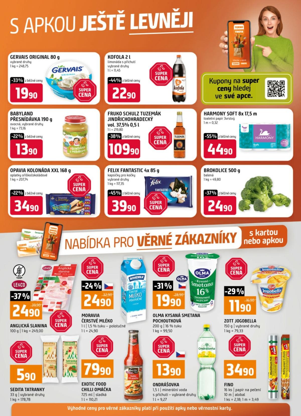 Terno - S apkou ještě levněji leták platný od středy 18.02.2026 do úterý 24.02.2026