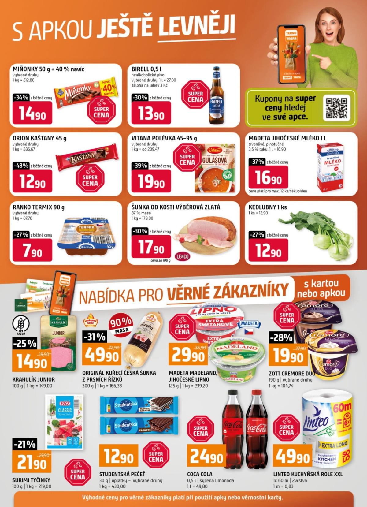 Terno - S apkou ještě levněji leták platný od středy 04.03.2026 do úterý 10.03.2026