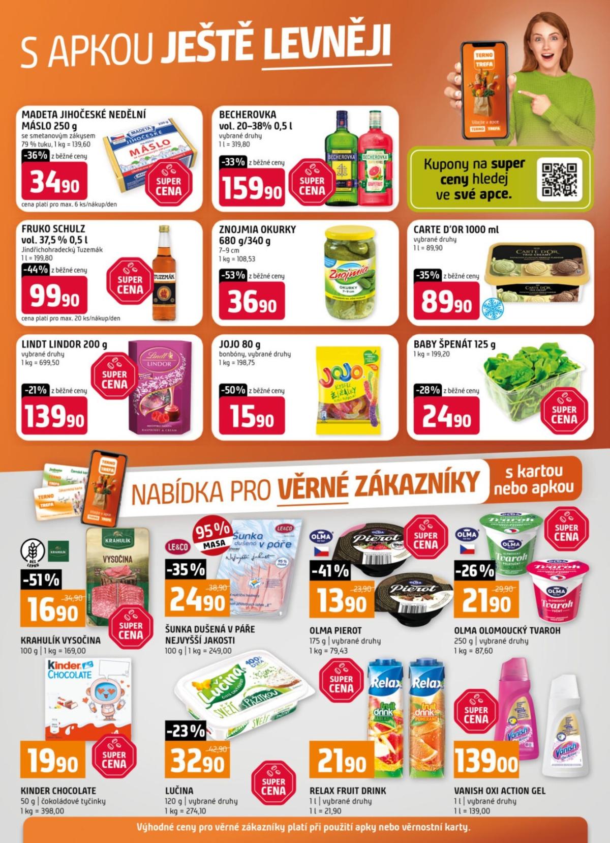 Terno - S apkou ještě levněji leták platný od středy 01.04.2026 do úterý 07.04.2026