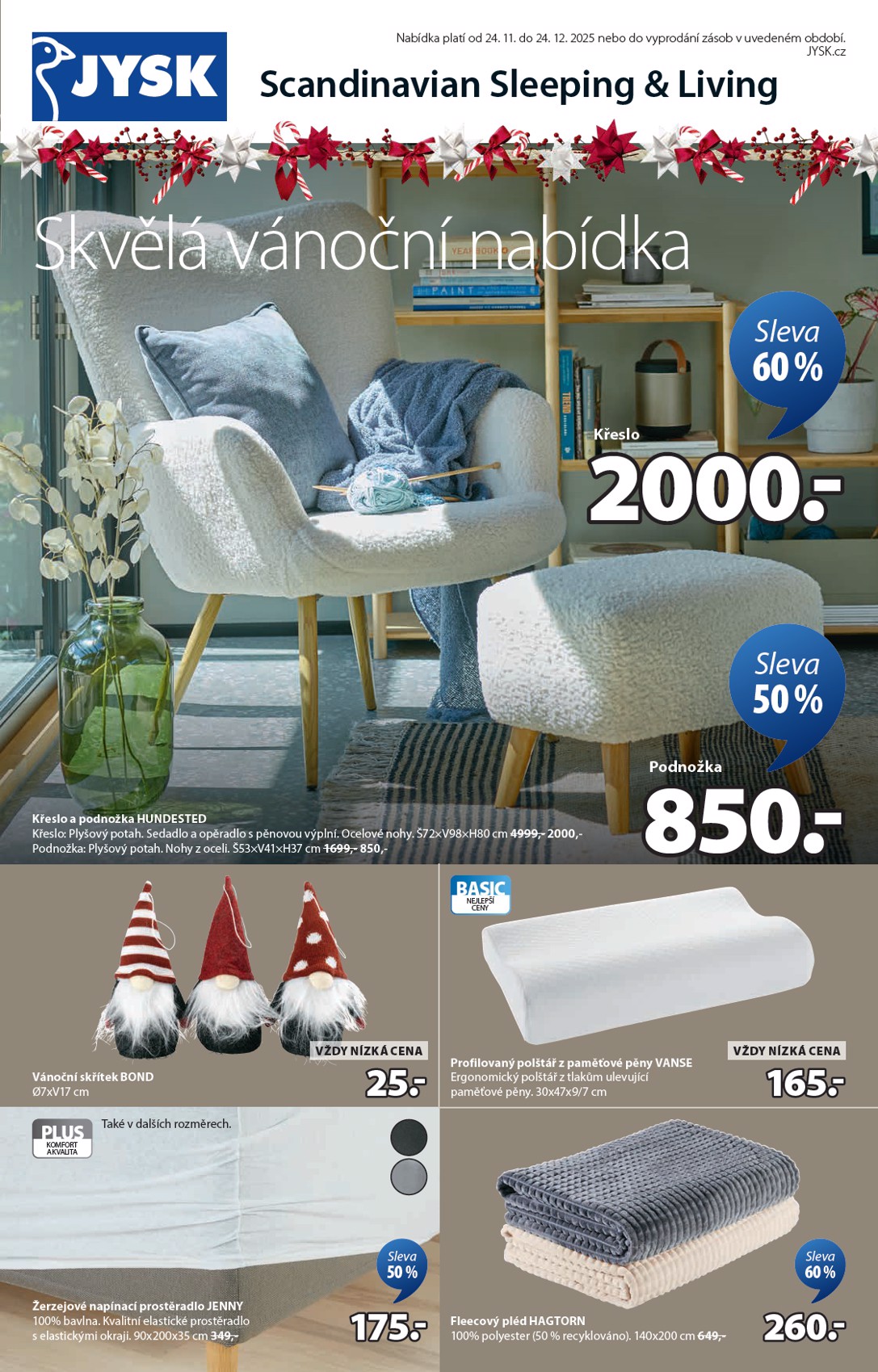 Aktuální leták JYSK od 24.11. do 24.12.