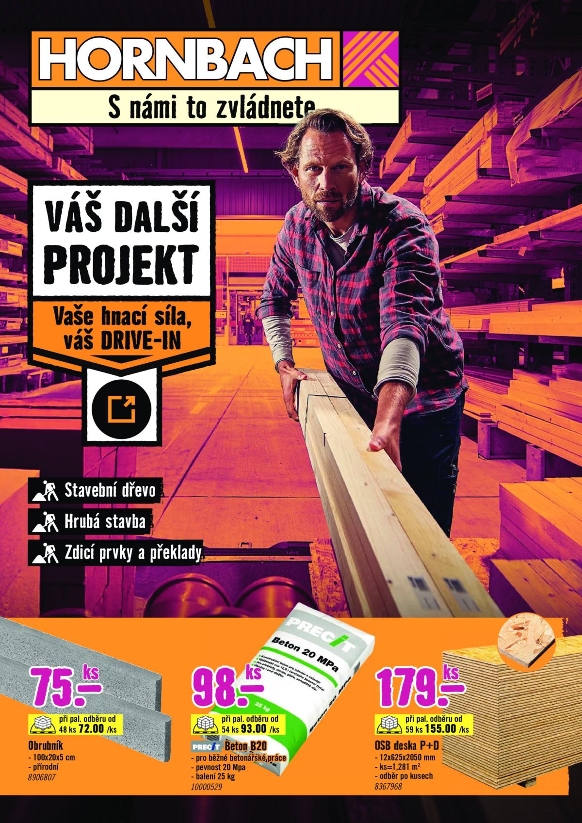 Leták Hornbach.cz - Vaše hnací síla, váš DRIVE-IN od 06.05. do 20.05.