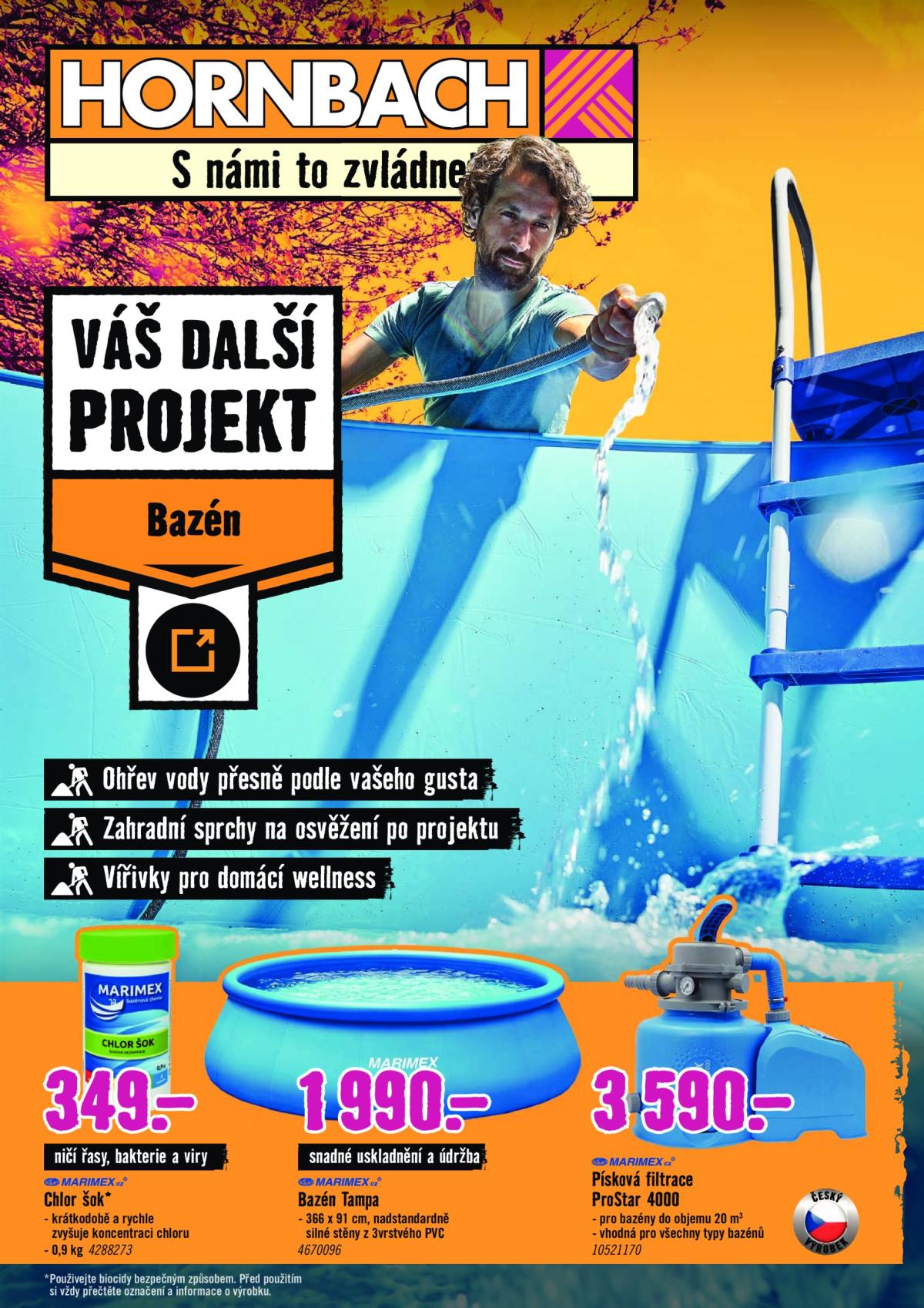 Leták HORNBACH - Bazén od 04.06. do 18.06.