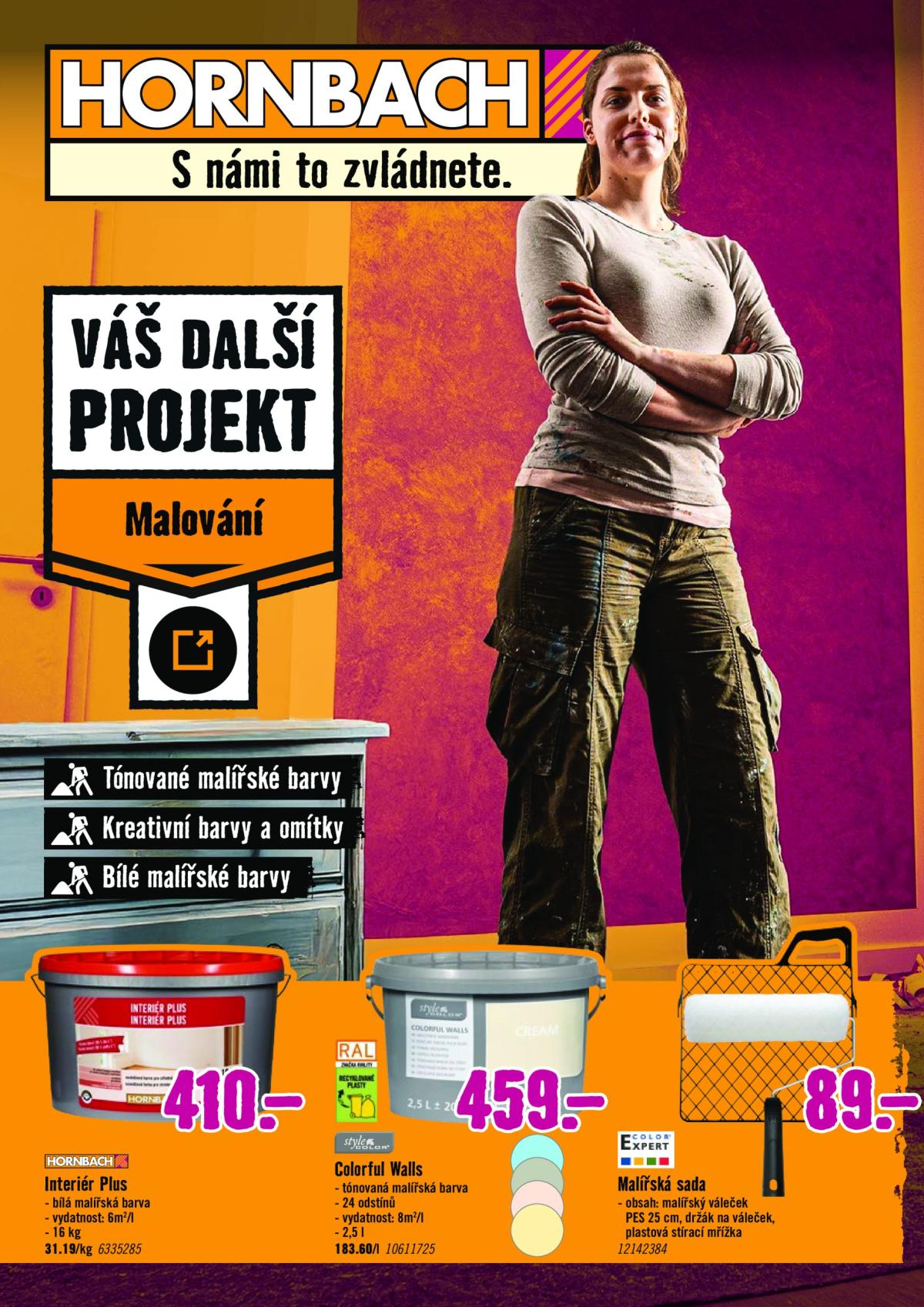Leták Hornbach - Malování od 25.06. do 09.07.