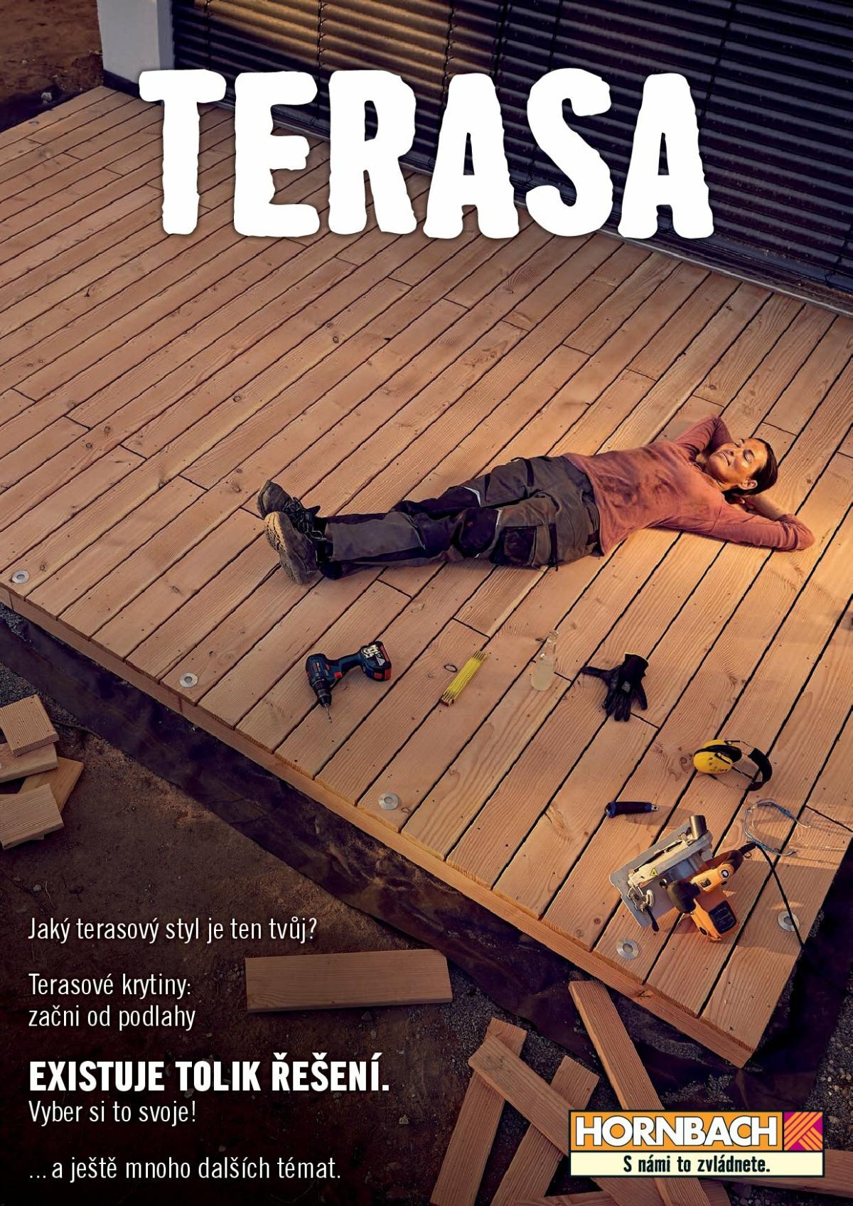 Leták Hornbach - Terasa od 13.08. do 31.08.