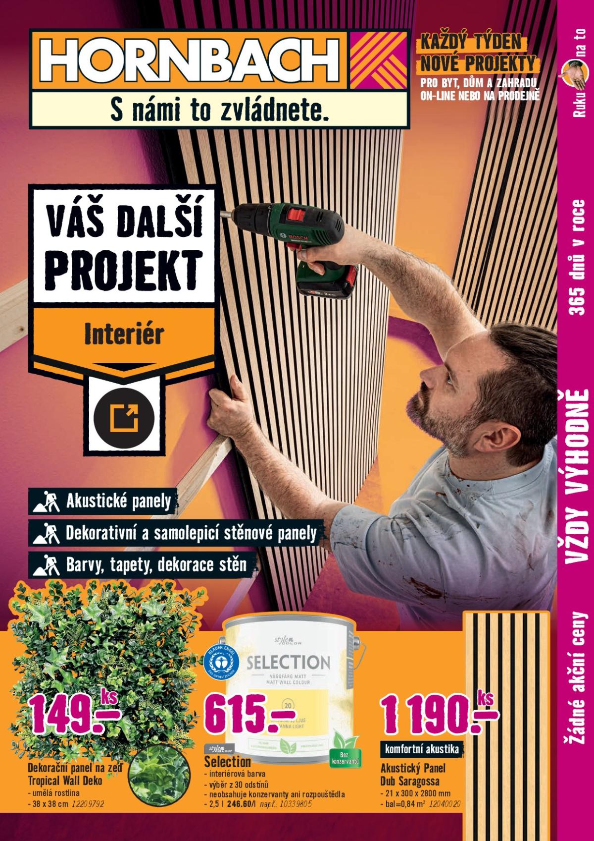 Leták Hornbach - Interiér od 03.09. do 17.09.