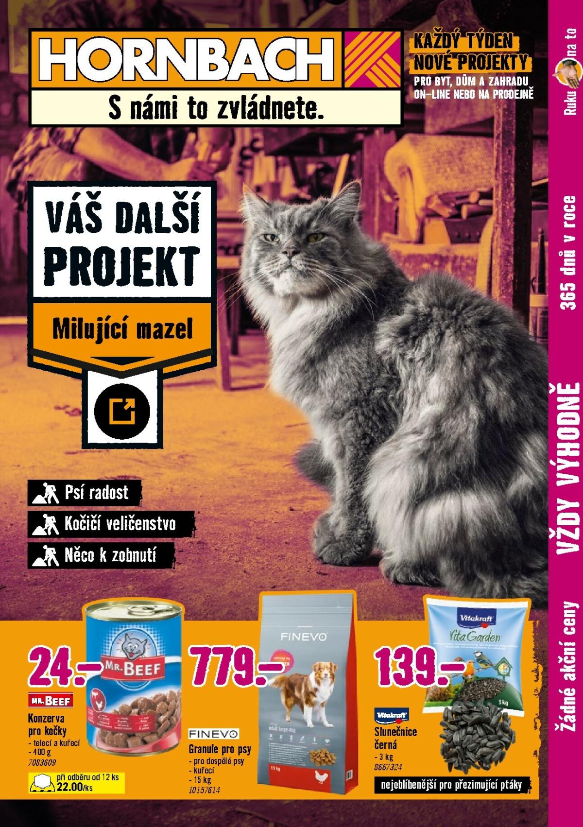 Aktuální leták Hornbach - Milující mazel od 05.11. do 19.11.