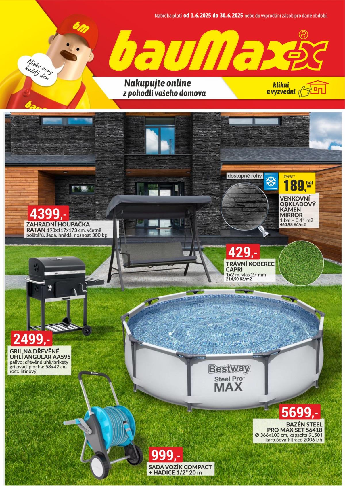 Leták Baumax od 01.06. do 30.06.