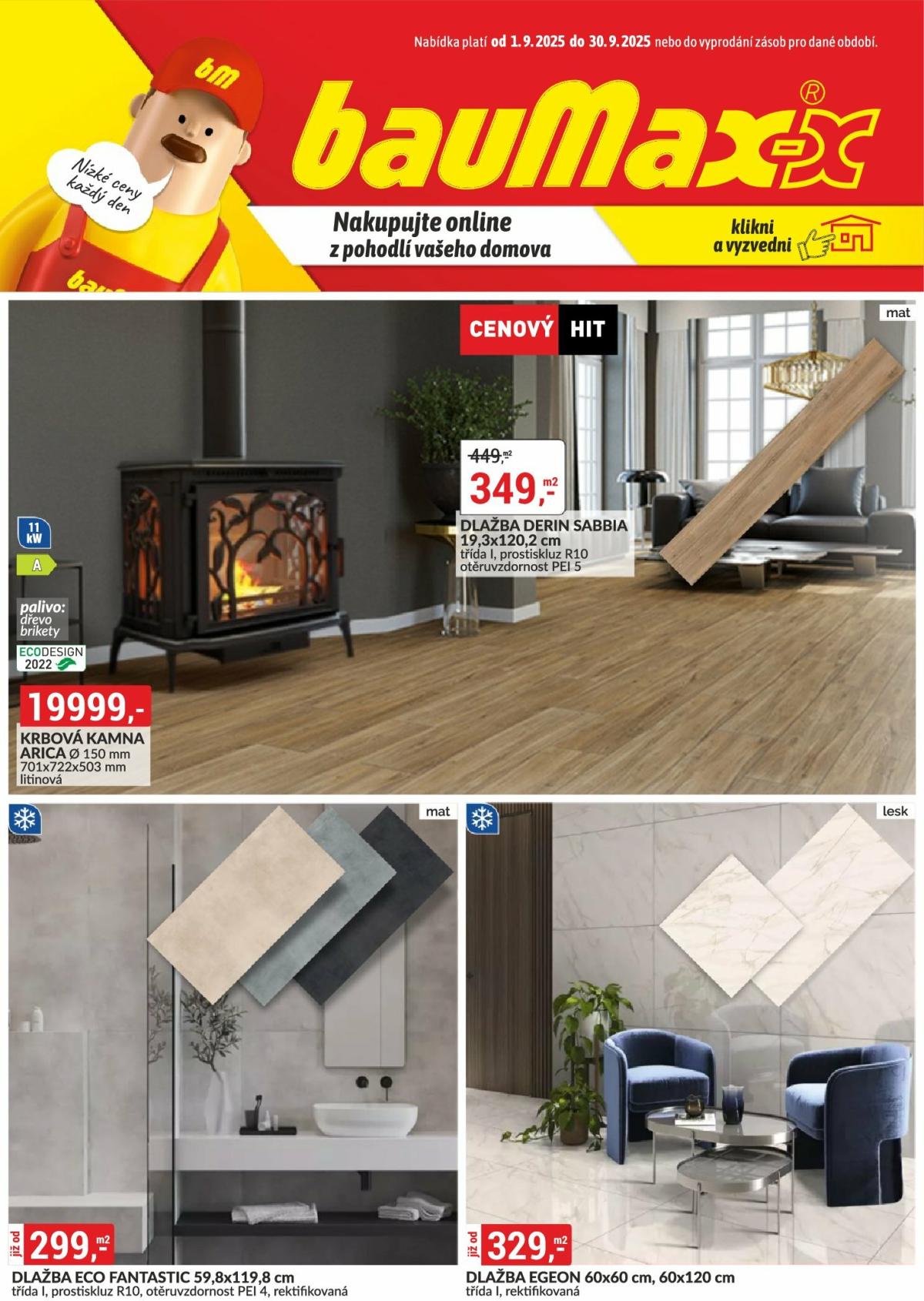 Leták Baumax od 01.09. do 30.09.