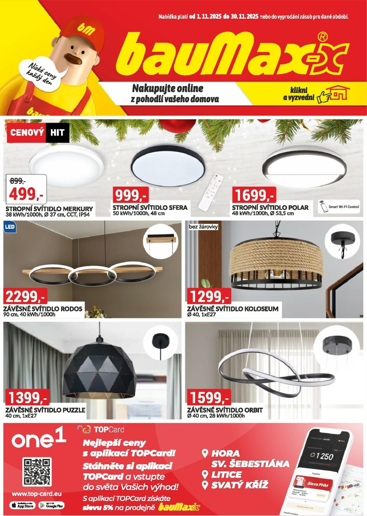 Aktuální leták Baumax od 01.11. do 30.11.