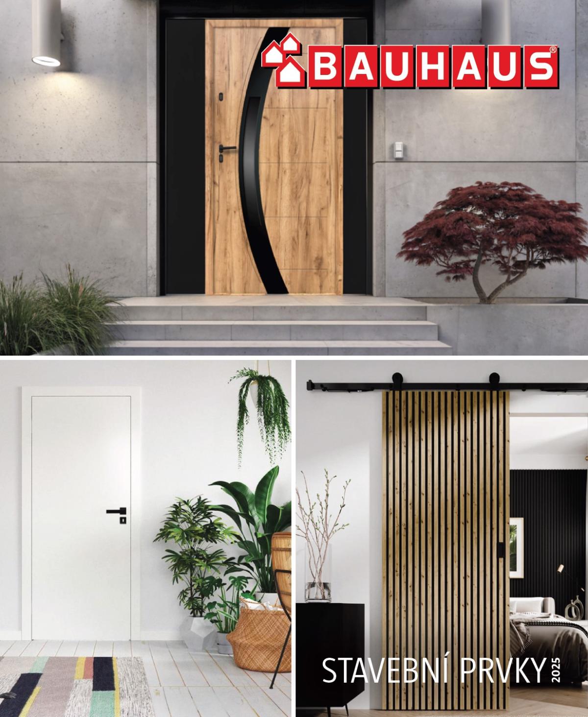 Leták Bauhaus - Katalog Stavební elementy od 19.08. do 31.12.
