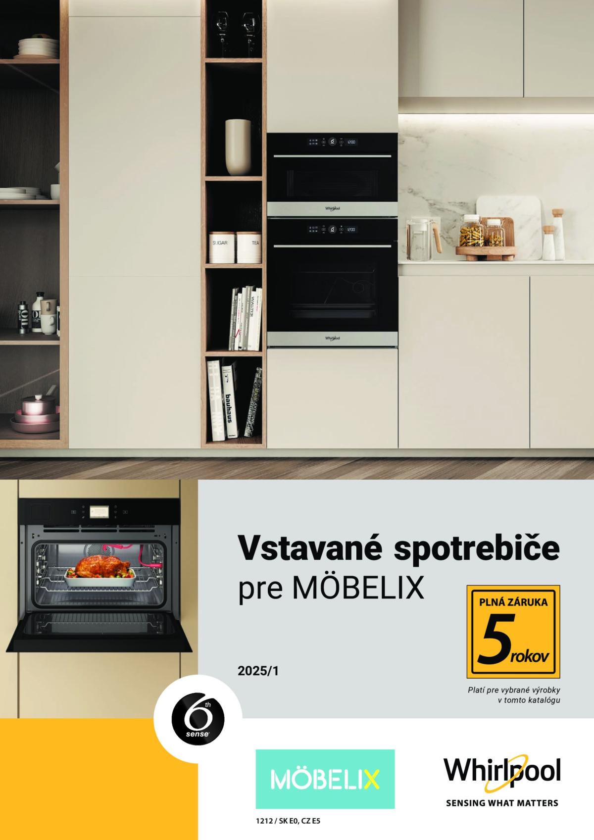 Leták Möbelix - Whirlpool od 01.01. do 30.06.