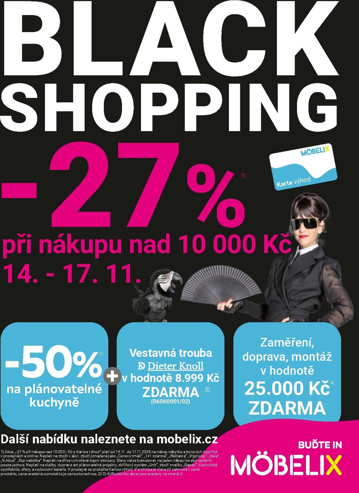 Aktuální leták Möbelix - Black Friday od 10.11. do 23.11.