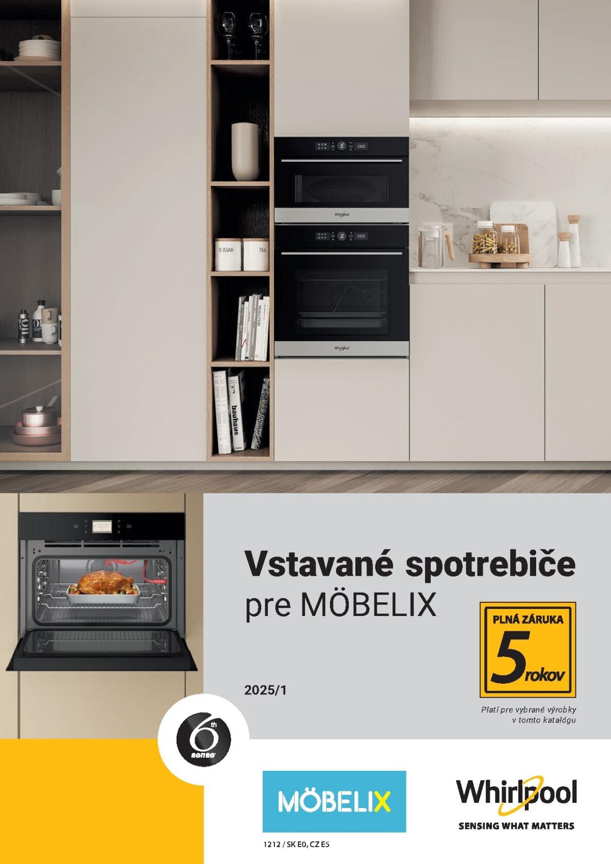 Möbelix - Whirlpool leták platný od čtvrtka 31.07.2025 do čtvrtka 31.12.2026