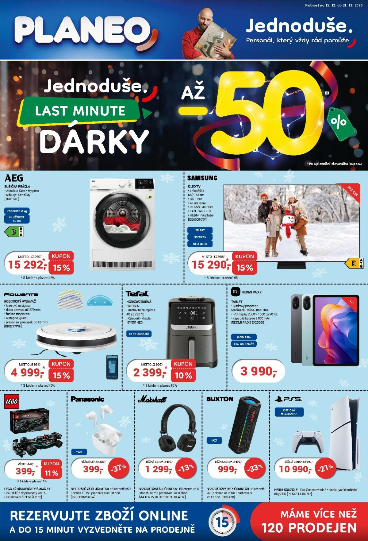 Aktuální leták Planeo - Dárky od 15.12. do 21.12.