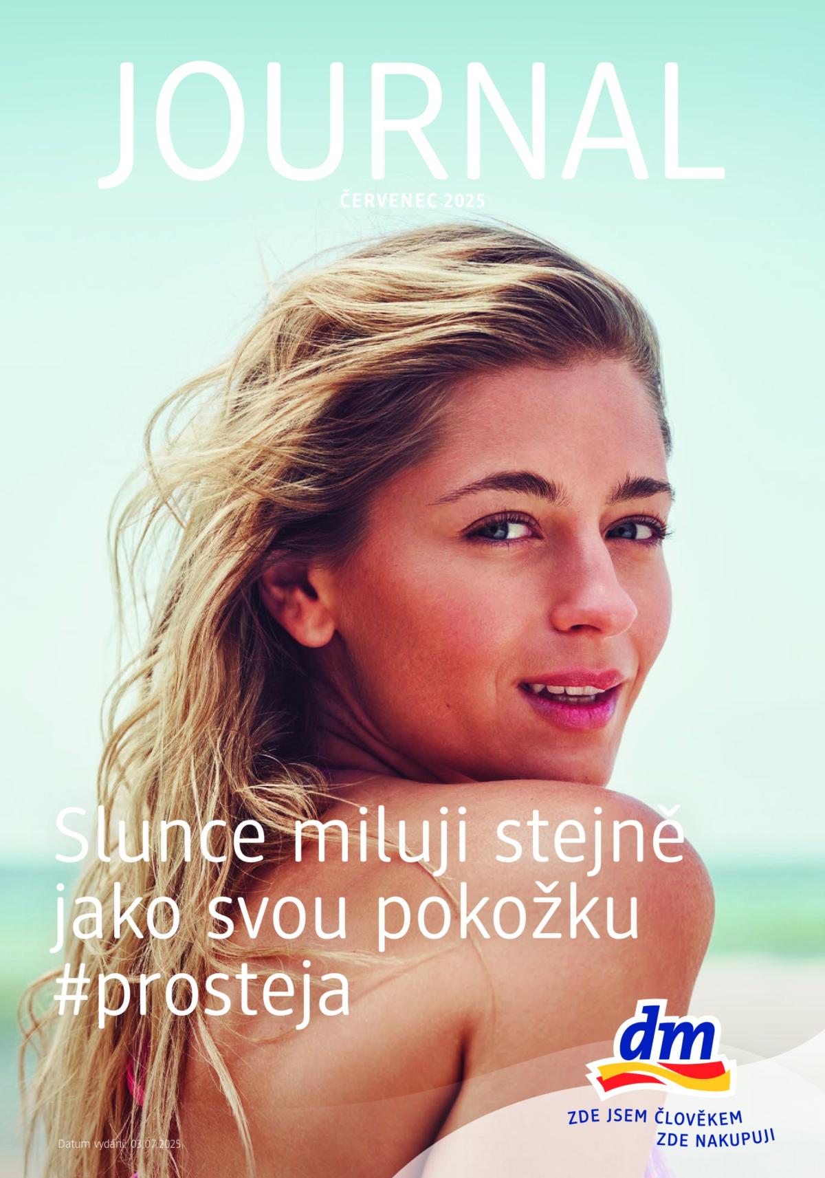 Leták dm drogerie od 03.07. do 06.08.