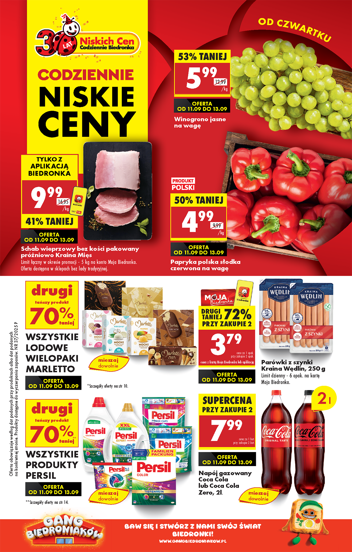 Leták Biedronka od 11.09. do 17.09.