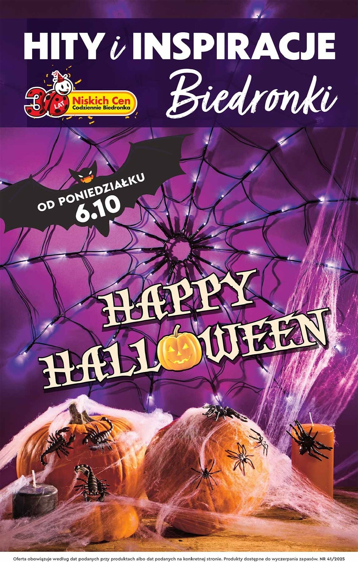 Aktuální leták Biedronka - Hity i inspiracje od 06.10. do 18.10.