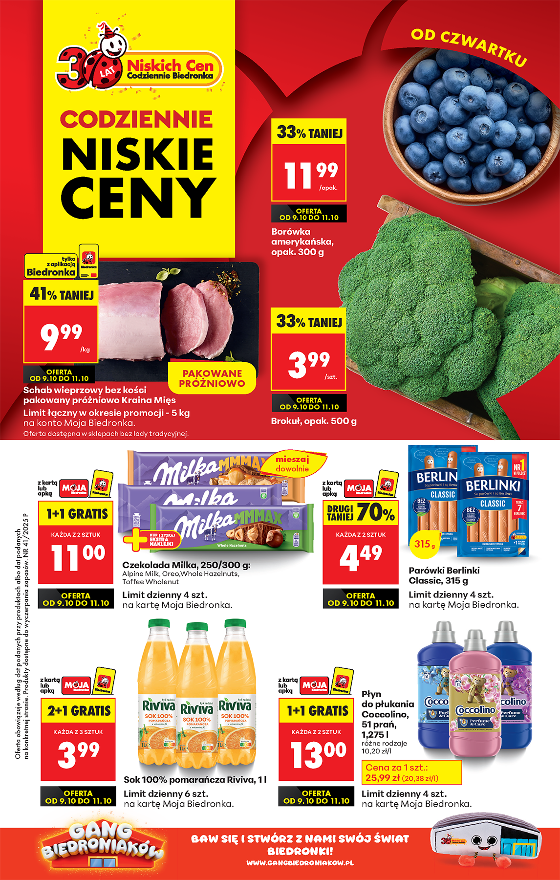 Aktuální leták Biedronka od 09.10. do 15.10.