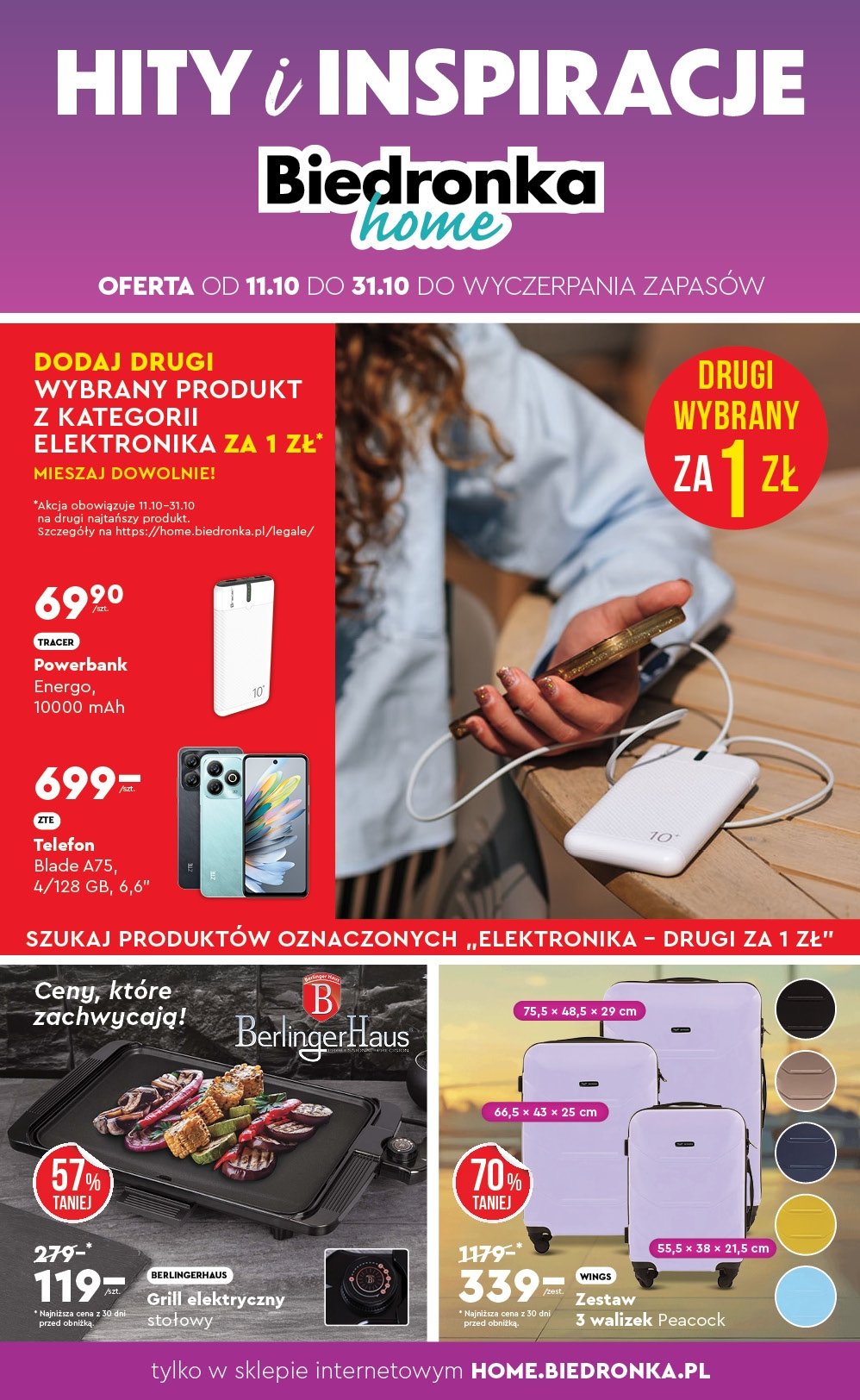 Aktuální leták Biedronka - Home od 11.10. do 31.10.