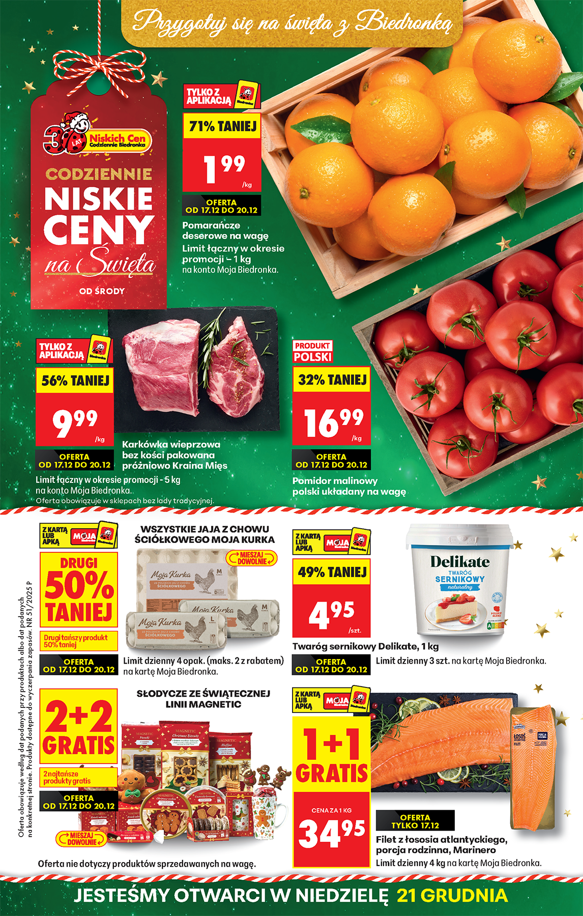 Aktuální leták Biedronka od 17.12. do 23.12.