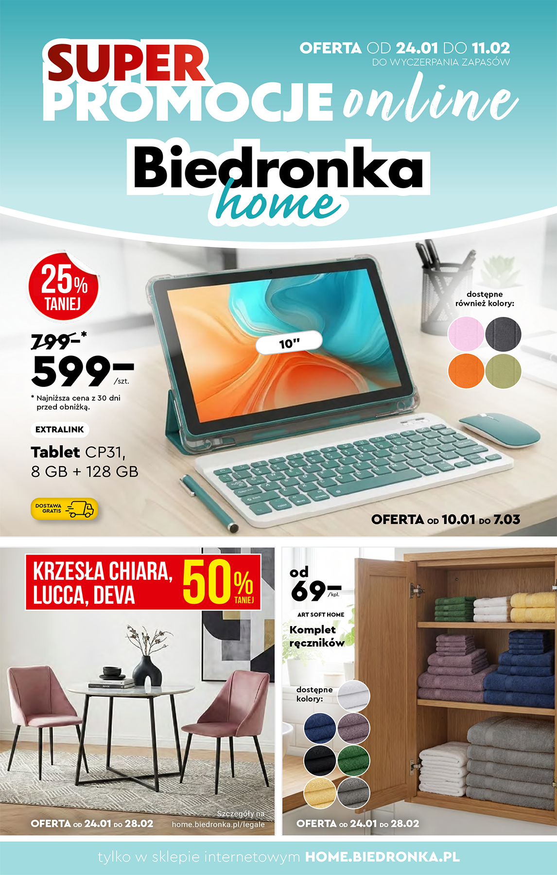 Biedronka - Home leták platný od 24.01. do 11.02.