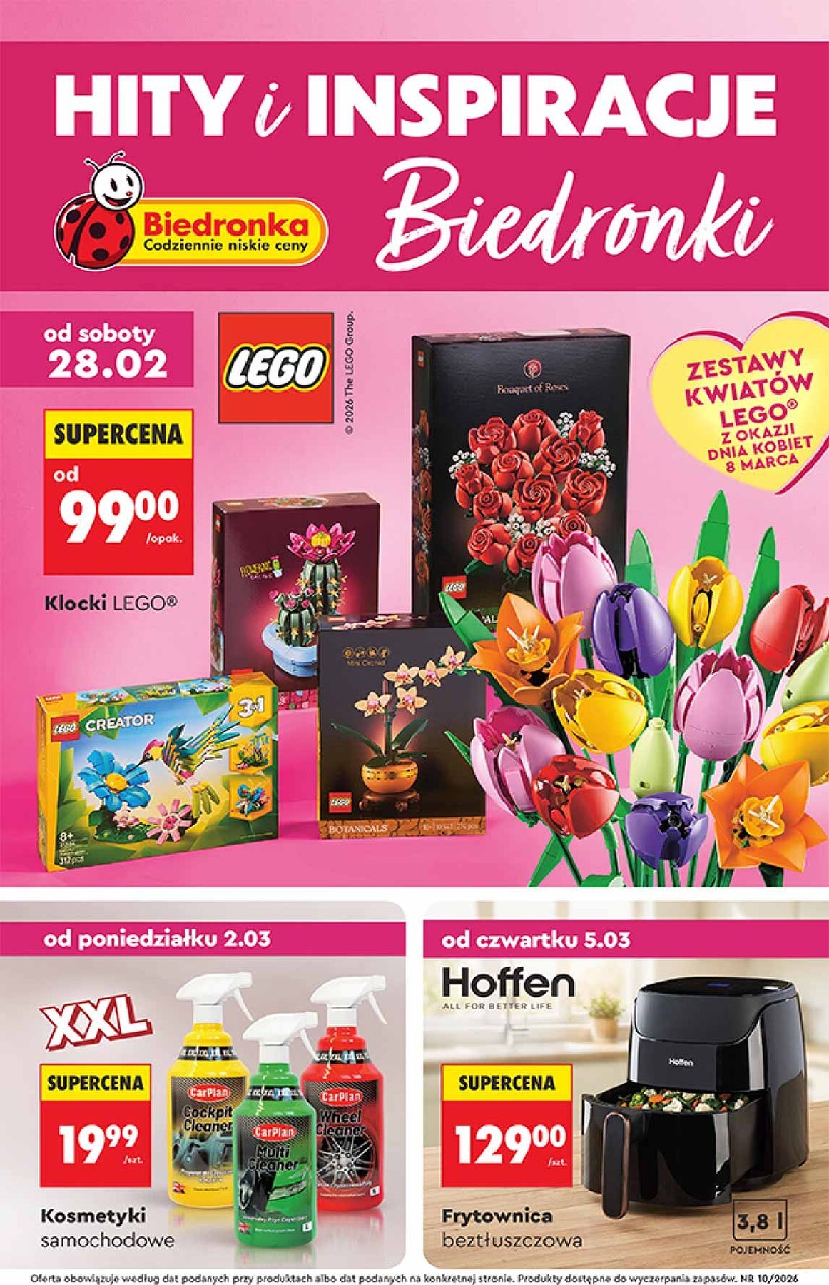 Biedronka - Hity i inspiracje leták platný od soboty 28.02.2026 do soboty 14.03.2026