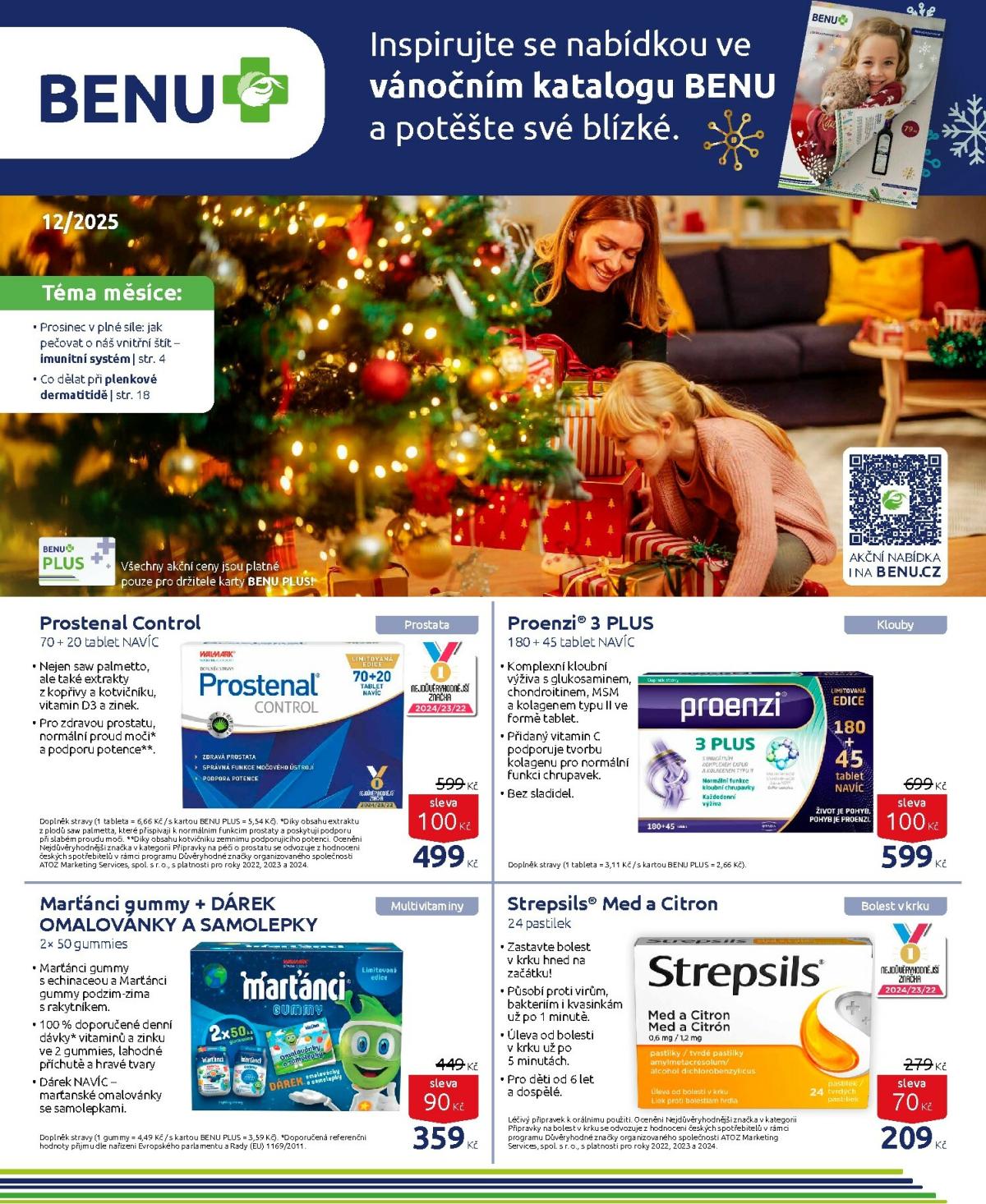 Aktuální leták BENU Lékárna od 01.12. do 31.12.