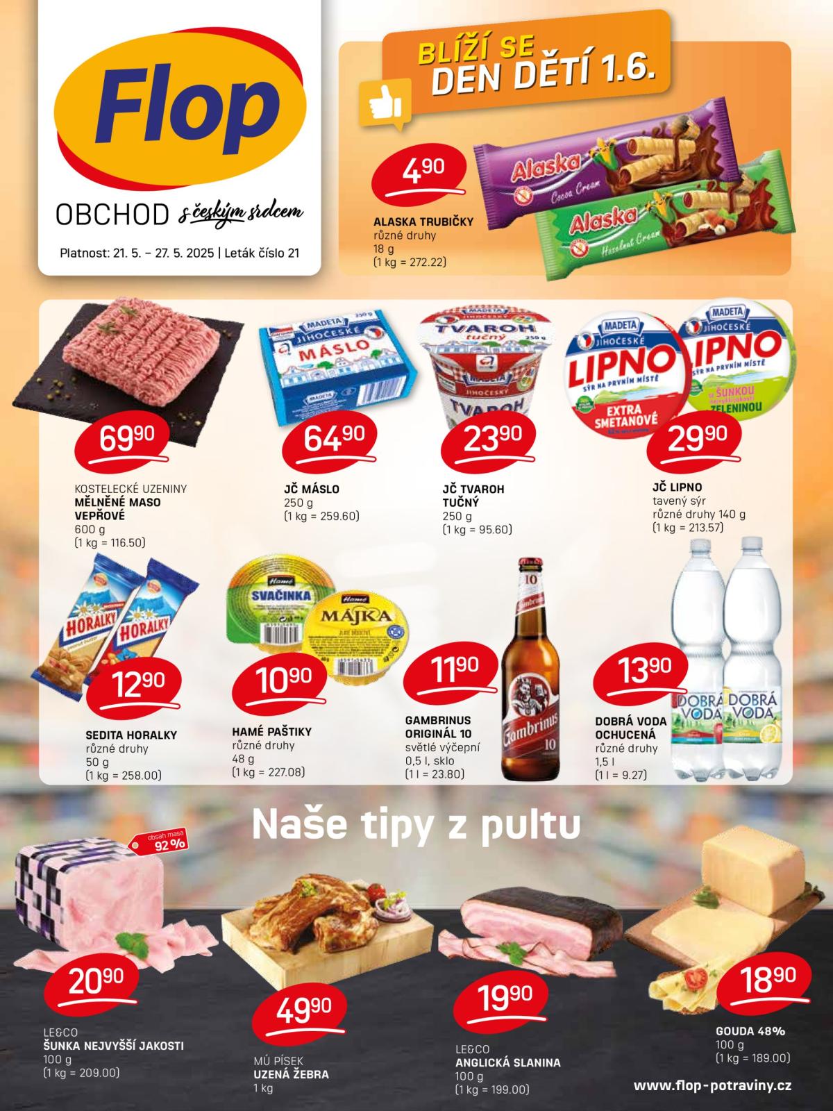 Leták Flop od 21.05. do 27.05.
