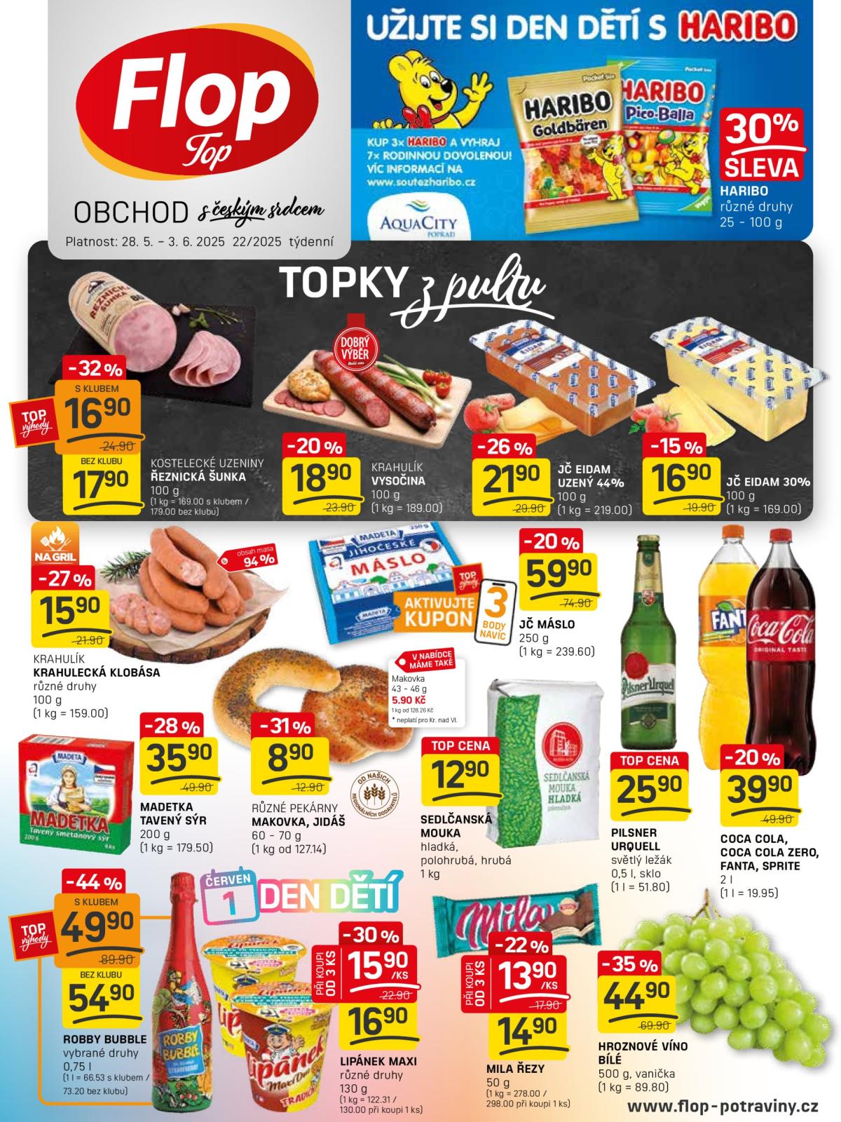 Leták Flop Top od 28.05. do 03.06.