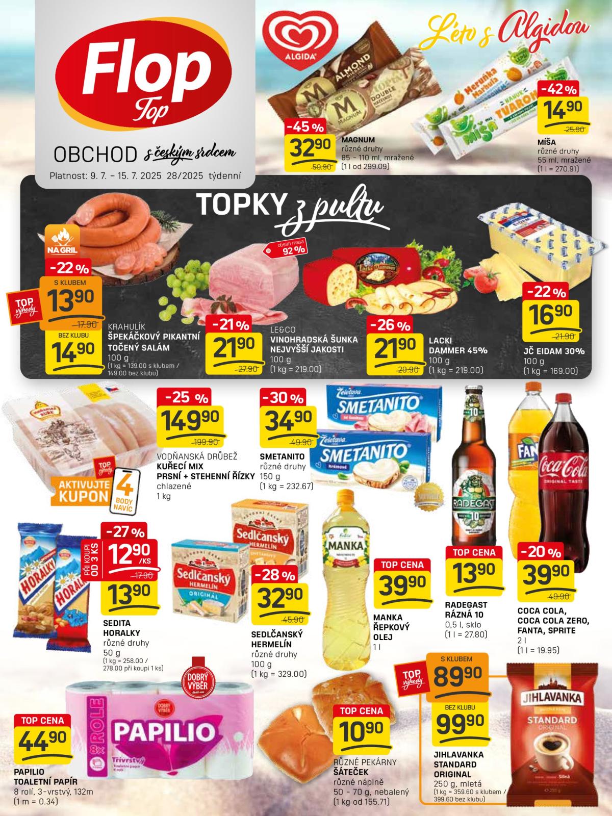 Leták Flop Top od 09.07. do 15.07.
