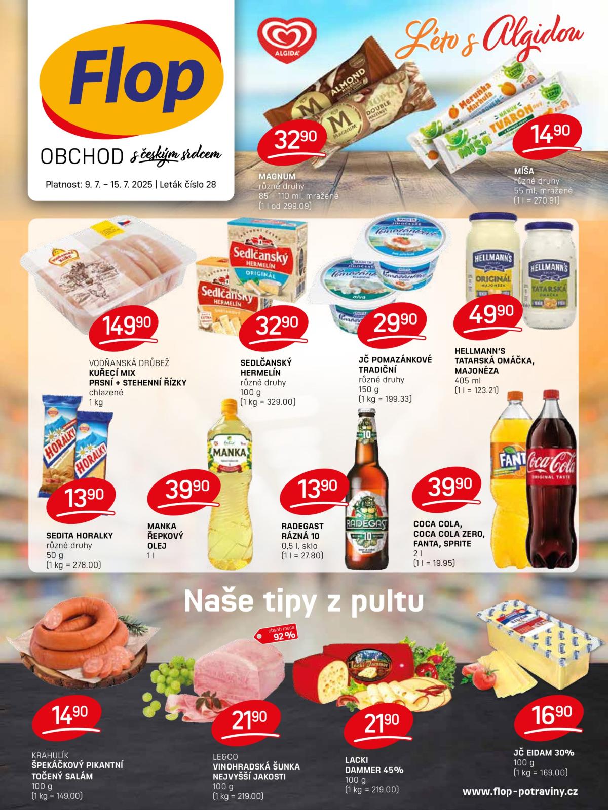 Leták Flop od 09.07. do 15.07.