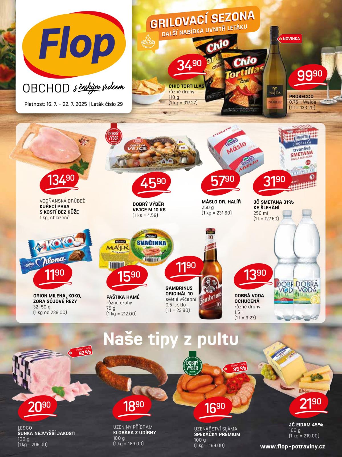 Leták Flop od 16.07. do 22.07.