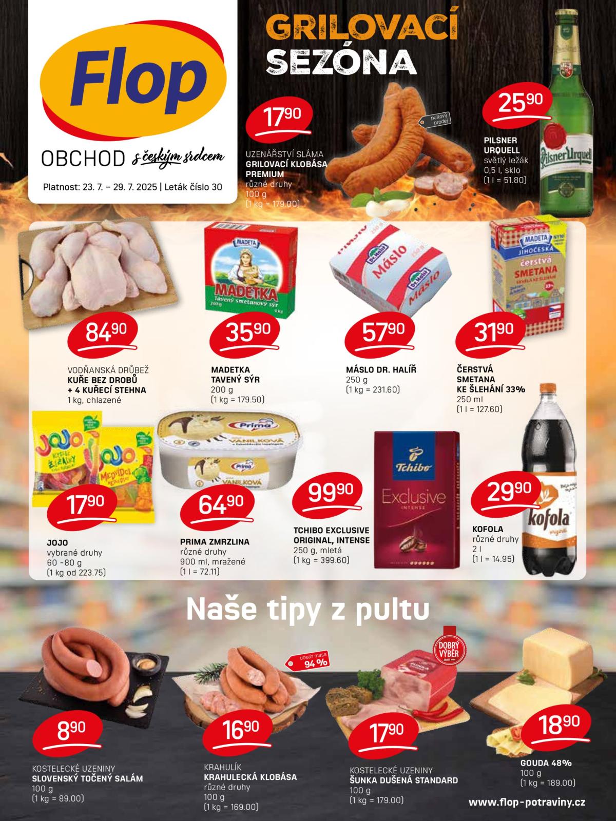 Leták Flop od 23.07. do 29.07.
