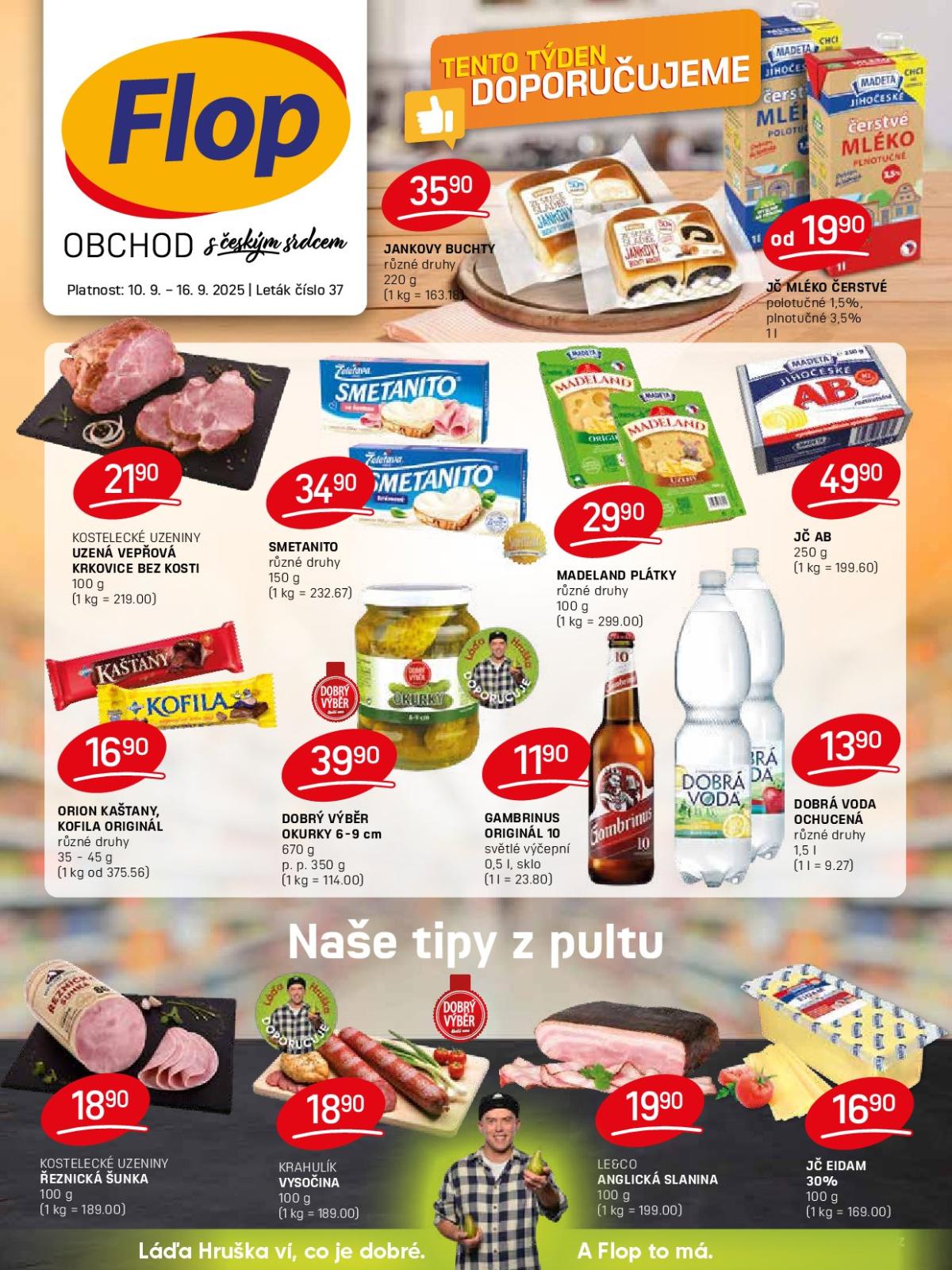 Leták Flop od 10.09. do 16.09.