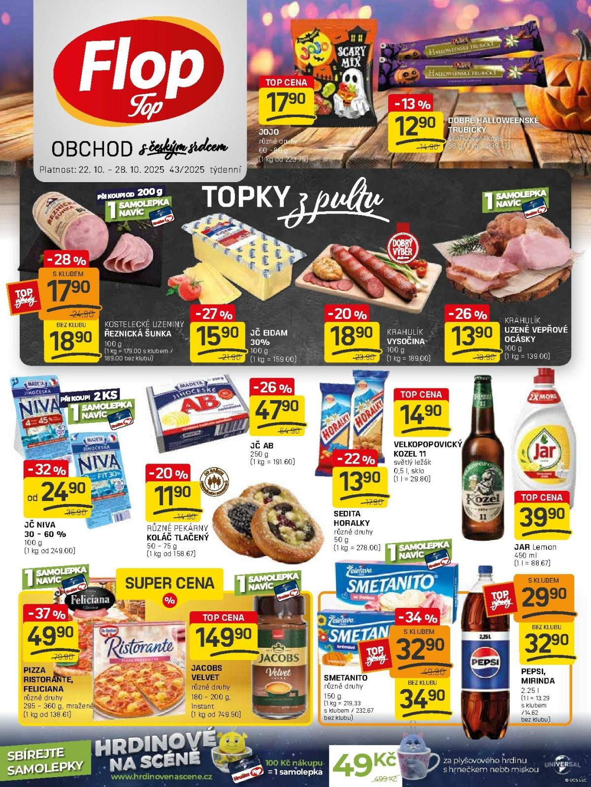 Aktuální leták Flop Top od 22.10. do 28.10.