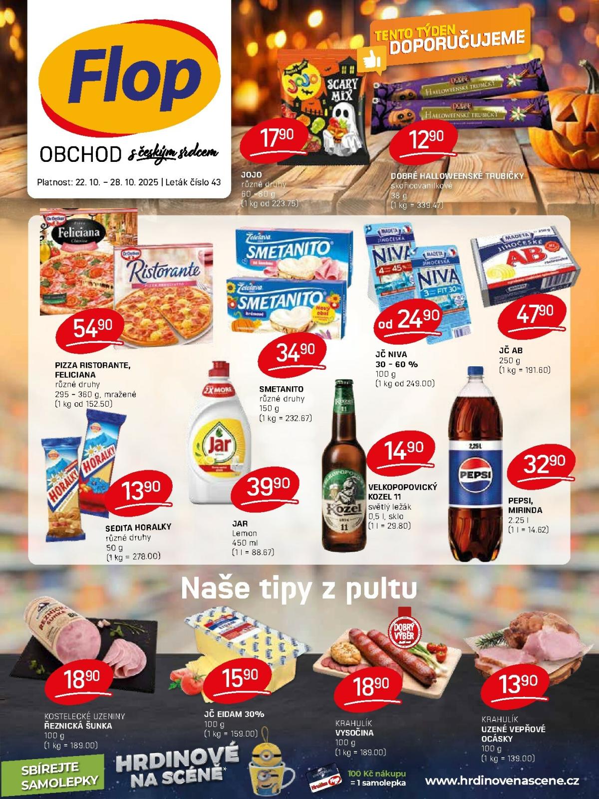 Aktuální leták Flop od 21.10. do 21.10.