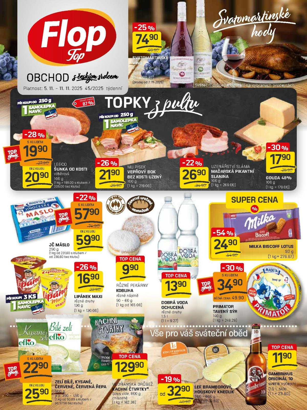 Aktuální leták Flop Top od 05.11. do 11.11.